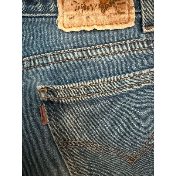 Vintage Levi's 80's Gold Tab 852 Bootcut Jeans Size 36x30 - Picture 5 of 5
